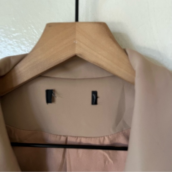 Lulus | Living On the Edge Taupe Moto Jacket - Picture 4 of 6